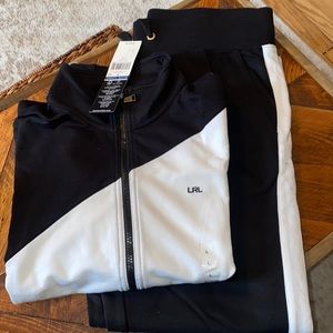 Womens polo sweatsuit size large